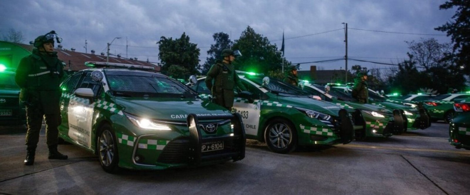 Entregan 264 vehículos policiales para O'Higgins, Valparaíso y la Metropolitana